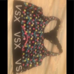 Pink Victoria Secret sports bra
